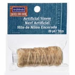 Promo 😀 Natural Artificial Sinew Thread by ArtMinds™ ❤️ -Artminds Sales Store 10093110 30
