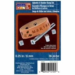 Best Sale 😉 6 Pack: Alphabet & Number Stamp Set by ArtMinds™ 🔥