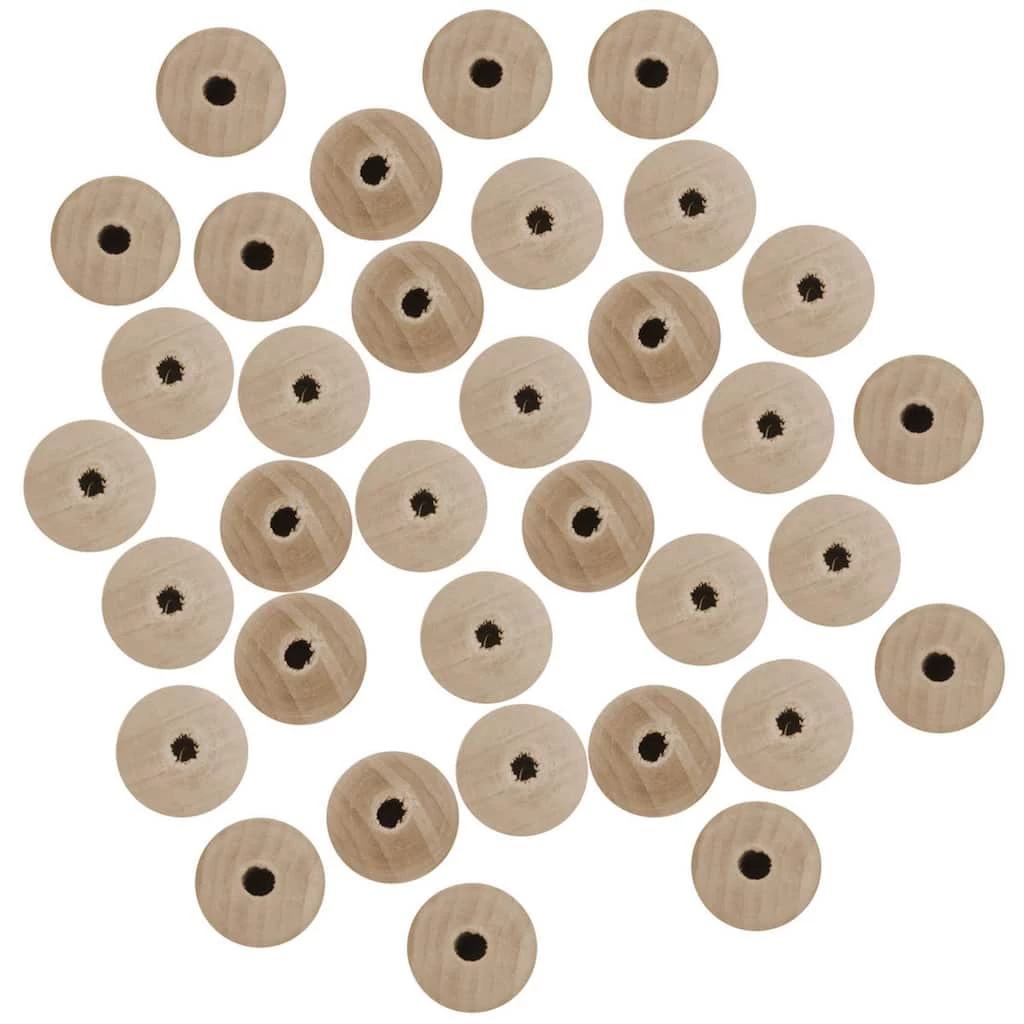 Cheapest 🛒 6 Packs: 34 ct. (204 total) 5/8" Wood Round Beads by ArtMinds™ 👏 1 Cheapest 🛒 6 Packs: 34 ct. (204 total) 5/8" Wood Round Beads by ArtMinds™ 👏