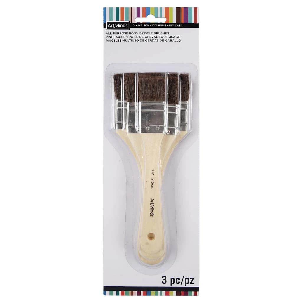 Coupon ✨ All Purpose Pony Bristle Brushes by ArtMinds™ 😉 4 Coupon ✨ All Purpose Pony Bristle Brushes by ArtMinds™ 😉 - Image 4