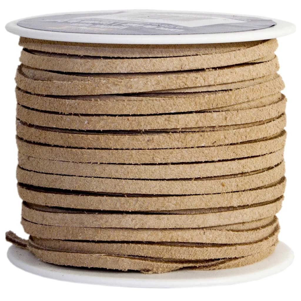 Outlet π 6 Pack: 1/8" Suede Leather Lace Trim by ArtMinds™ π 4 Outlet π 6 Pack: 1/8" Suede Leather Lace Trim by ArtMinds™ π - Image 4