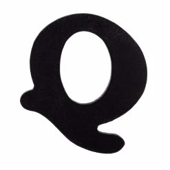 Best deal ❤️ Black Wooden Letter Q by ArtMinds® ⭐