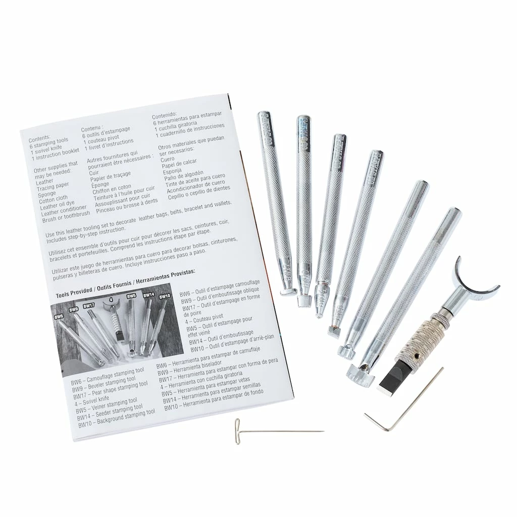 Budget ✨ Basic Leather Tooling Set by ArtMinds™ 💯 4 Budget ✨ Basic Leather Tooling Set by ArtMinds™ 💯 - Image 4