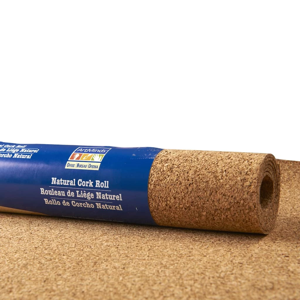 New 💯 12 Pack: 24" x 48" Natural 2mm Cork Roll by ArtMinds™ 🎉 1 New 💯 12 Pack: 24" x 48" Natural 2mm Cork Roll by ArtMinds™ 🎉
