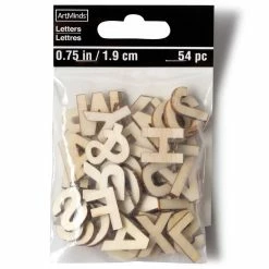 Best deal 💯 3/4" Wood Block Letters by ArtMinds™ 🤩 -Artminds Sales Store 10279287 20