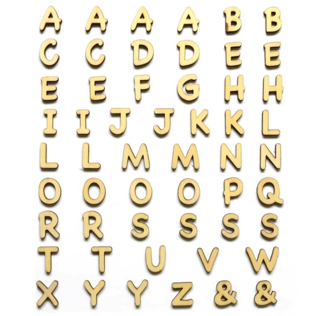 Best reviews of 👍 12 Packs: 54 ct. (648 total) 3/4" Wood Marker Letters by ArtMinds™ 🔥 1 Best reviews of 👍 12 Packs: 54 ct. (648 total) 3/4" Wood Marker Letters by ArtMinds™ 🔥