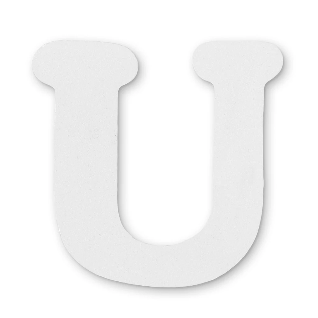 Cheapest π White Wooden Letter U by ArtMinds® π 1 Cheapest π White Wooden Letter U by ArtMinds® π