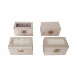 Coupon 👏 Assorted 3.5" Wood Hinged Box by ArtMinds™ ❤️