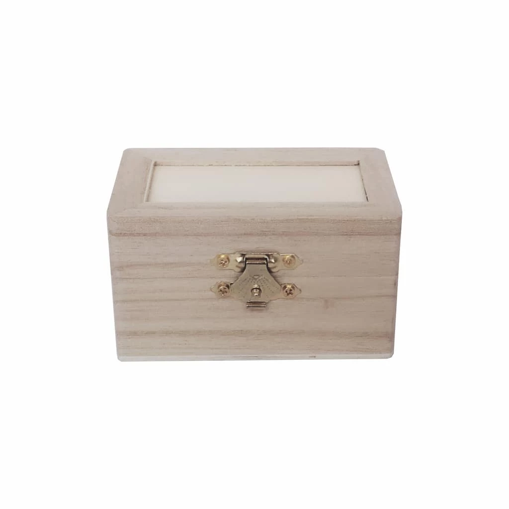 Coupon 👏 Assorted 3.5" Wood Hinged Box by ArtMinds™ ❤️ 2 Coupon 👏 Assorted 3.5" Wood Hinged Box by ArtMinds™ ❤️ - Image 2