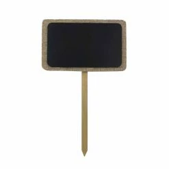 Promo 🌟 Assorted 10" Burlap Chalkboard Stake by ArtMinds™ ⌛ 7 Promo 🌟 Assorted 10" Burlap Chalkboard Stake by ArtMinds™ ⌛ -Artminds Sales Store 10308968 3
