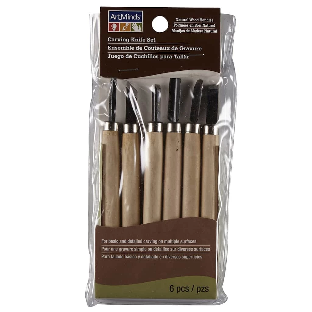 Best Pirce ✨ 6 Packs: 6 ct. (36 total) Wood Carving Knife Set by ArtMinds™ 😉 1 Best Pirce ✨ 6 Packs: 6 ct. (36 total) Wood Carving Knife Set by ArtMinds™ 😉