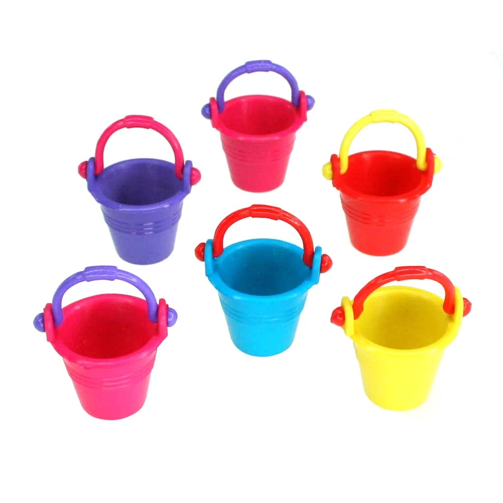 Brand new 🤩 12 Packs: 6 ct. (72 total) Mini Bright Plastic Buckets by ArtMinds™ ✨ 1 Brand new 🤩 12 Packs: 6 ct. (72 total) Mini Bright Plastic Buckets by ArtMinds™ ✨
