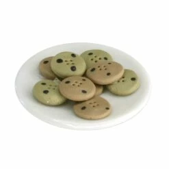 Buy 😀 12 Pack: Mini Plate of Cookies by ArtMinds™ 🛒