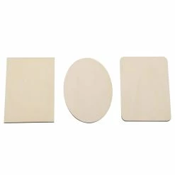 Discount 🌟 36 Pack: Assorted 7" x 5" Unfinished Wood Plaque by ArtMinds™ ⭐