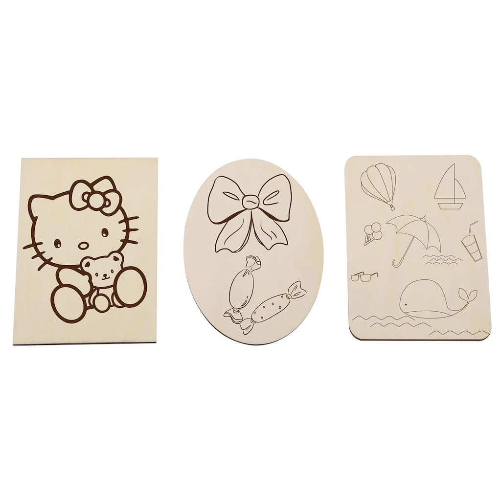 Discount 🌟 36 Pack: Assorted 7" x 5" Unfinished Wood Plaque by ArtMinds™ ⭐ 3 Discount 🌟 36 Pack: Assorted 7" x 5" Unfinished Wood Plaque by ArtMinds™ ⭐ - Image 3