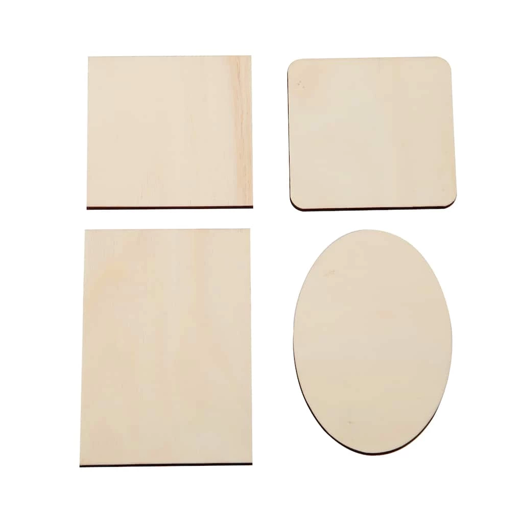 Wholesale ๐ 36 Pack: Assorted Unfinished Wood Plaque by ArtMinds™ ๐งจ 1 Wholesale ๐ 36 Pack: Assorted Unfinished Wood Plaque by ArtMinds™ ๐งจ