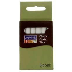 Top 10 😍 24 Packs: 6 ct. (144 total) White Chalk by ArtMinds™ 😀