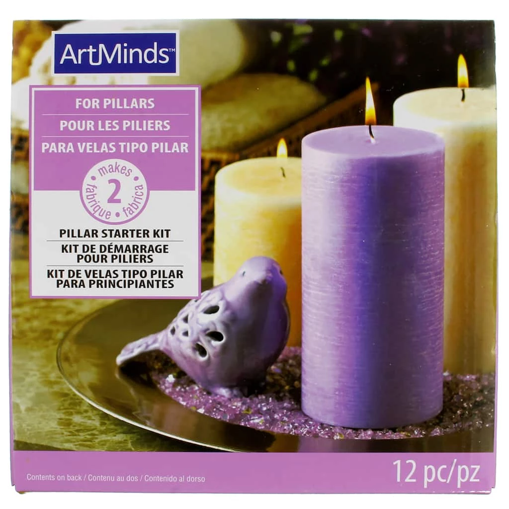 Coupon 🔔 Pillar Candle Starter Kit by ArtMinds™ 💯 1 Coupon 🔔 Pillar Candle Starter Kit by ArtMinds™ 💯