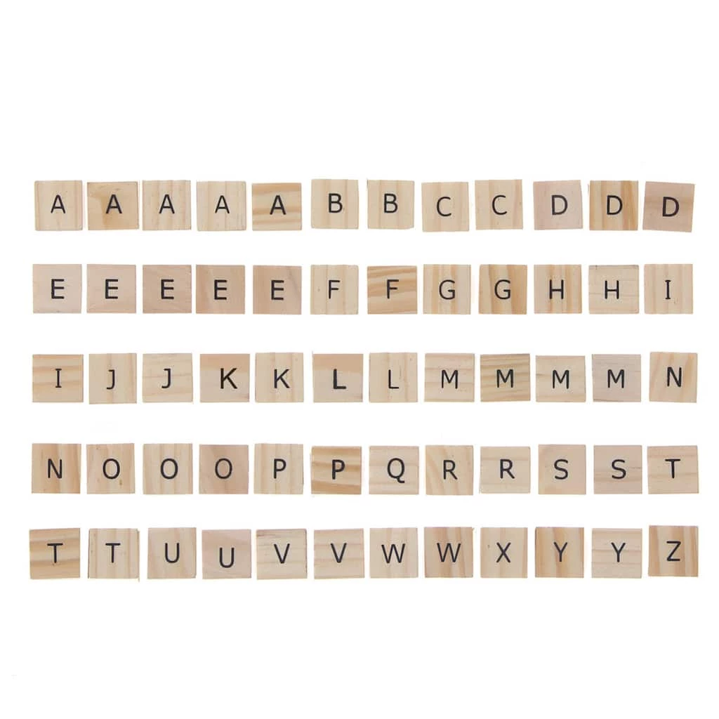 Brand new ๐ Wood Alphabet Tiles by ArtMinds® ๐งจ 3 Brand new ๐ Wood Alphabet Tiles by ArtMinds® ๐งจ - Image 3