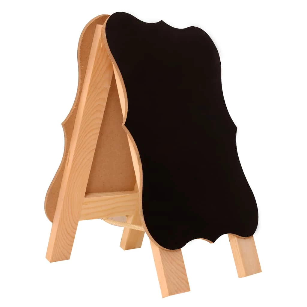 Cheapest 🤩 5" x 7" Wood Parenthesis Chalkboard Easel by ArtMinds™ ✔️ 1 Cheapest 🤩 5" x 7" Wood Parenthesis Chalkboard Easel by ArtMinds™ ✔️