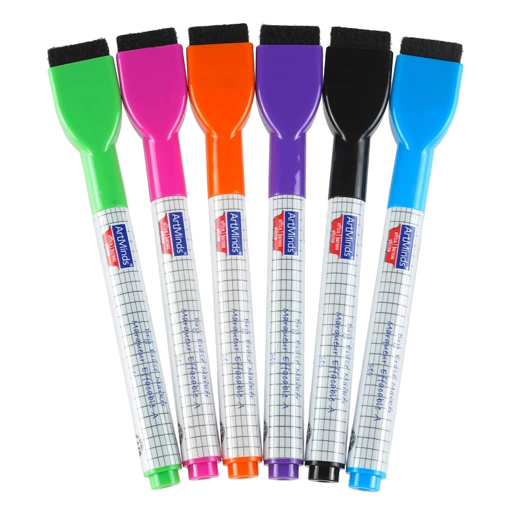 Coupon 👍 6 Color Magnetic Dry Erase Markers by ArtMinds™ 🥰 2 Coupon 👍 6 Color Magnetic Dry Erase Markers by ArtMinds™ 🥰 - Image 2