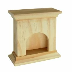 Promo 🔔 Miniatures Wood Fireplace by ArtMinds™ 🧨
