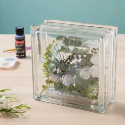 Best Pirce 😀 7.5" Decorative Glass Block by ArtMinds® ⭐ -Artminds Sales Store 10442025 25