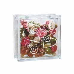 Best Pirce 😀 7.5" Decorative Glass Block by ArtMinds® ⭐ -Artminds Sales Store 10442025 5