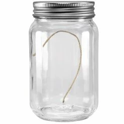 Hot Sale 😀 12 Pack: Mason Jar with Wick & Lid by ArtMinds™ 🎁