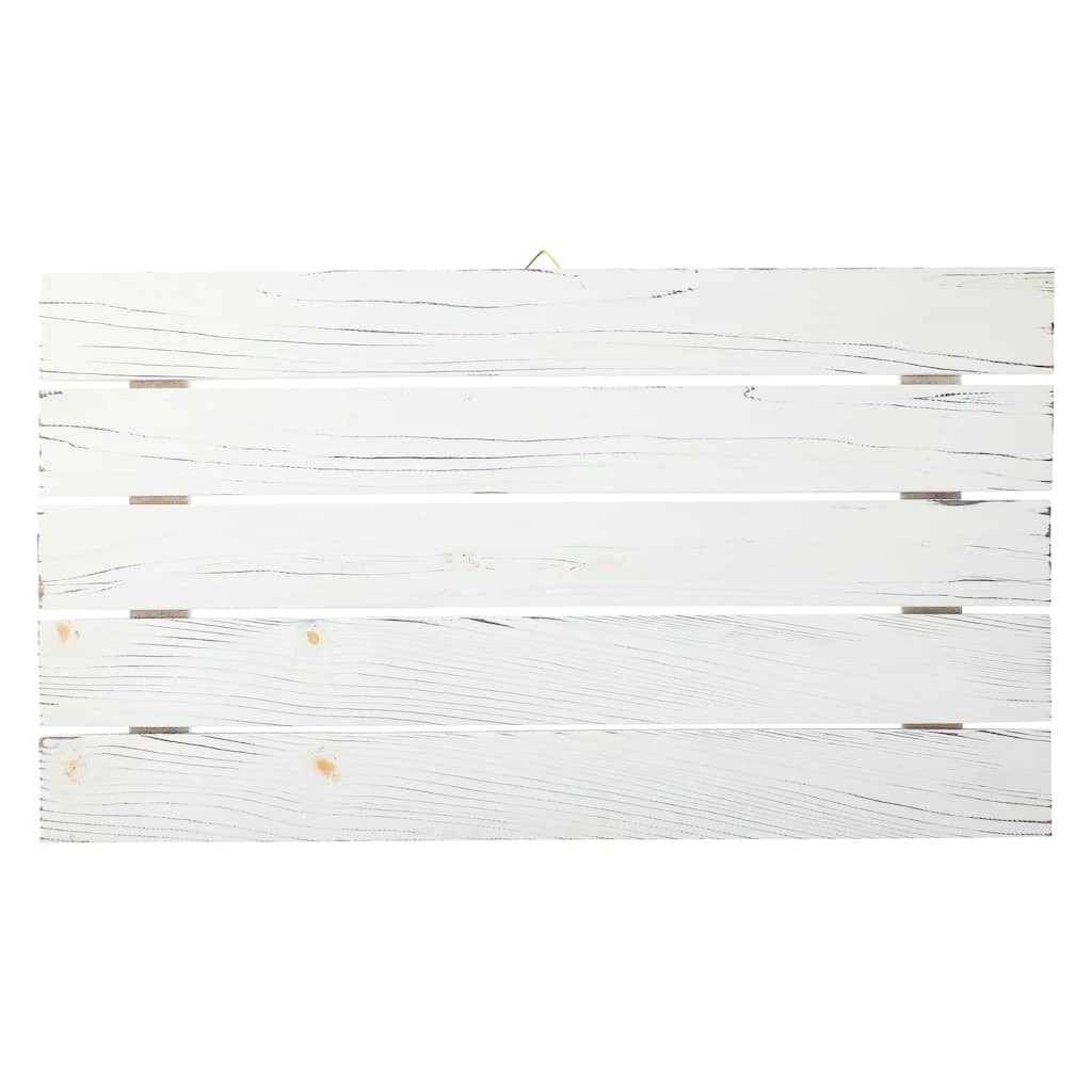 New π 26" Whitewashed Wooden Rectangle Plaque by ArtMinds™ π 1 New π 26" Whitewashed Wooden Rectangle Plaque by ArtMinds™ π
