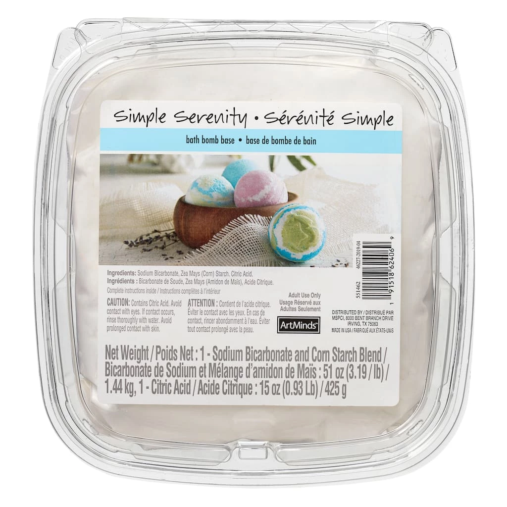 Cheapest 💯 Simple Serenity Bath Bomb Base By ArtMinds™ 😀 1 Cheapest 💯 Simple Serenity Bath Bomb Base By ArtMinds™ 😀