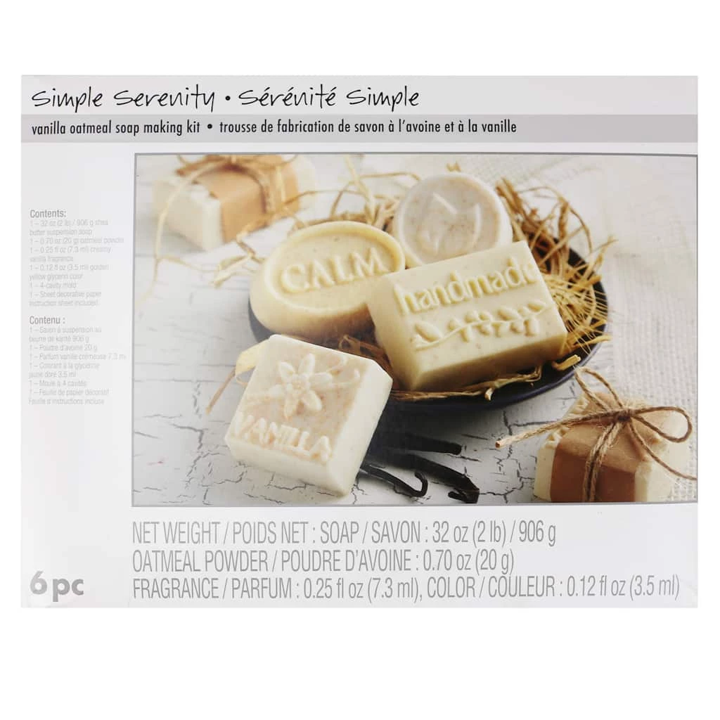 Best reviews of ❤️ 6 Pack: Simple Serenity Vanilla Oatmeal Soap Making Kit by ArtMinds™ 👍 1 Best reviews of ❤️ 6 Pack: Simple Serenity Vanilla Oatmeal Soap Making Kit by ArtMinds™ 👍