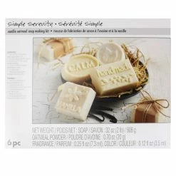 Best Sale 🎉 Simple Serenity Vanilla Oatmeal Soap Making Kit By ArtMinds™ 😀