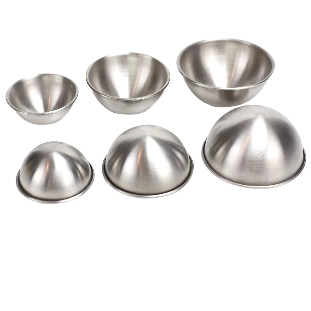 Best deal 🛒 6 Packs: 3 ct. (18 total) Simple Serenity Stainless Steel Bath Bomb Molds by ArtMinds™ ⌛ 1 Best deal 🛒 6 Packs: 3 ct. (18 total) Simple Serenity Stainless Steel Bath Bomb Molds by ArtMinds™ ⌛