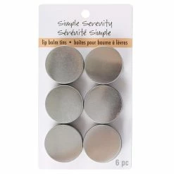 Flash Sale 🔔 6 Packs: 6 ct. (36 total) Simple Serenity Lip Balm Tins by ArtMinds™ 👏