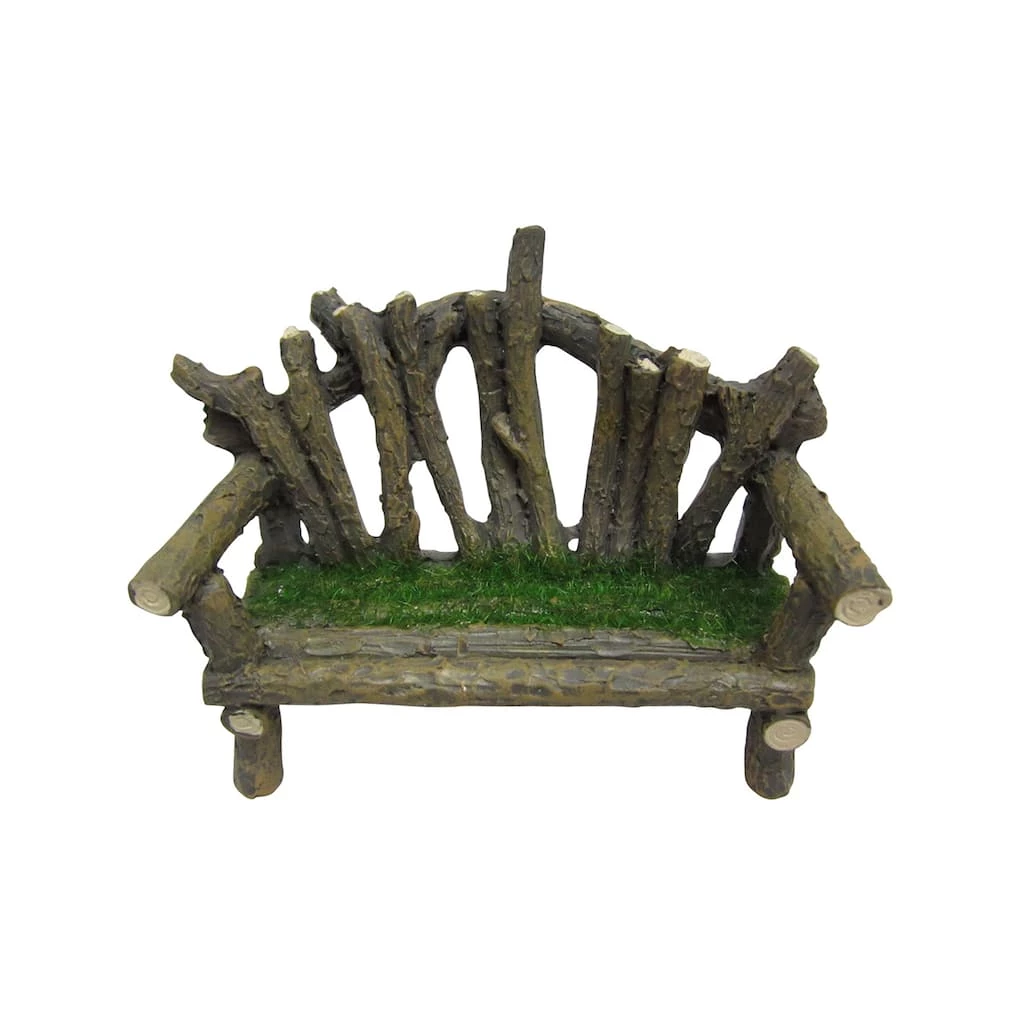 Buy ๐งจ Mini Wooden Bench with Moss By ArtMinds™ ๐ 1 Buy ๐งจ Mini Wooden Bench with Moss By ArtMinds™ ๐