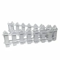 Discount 🧨 White Mini Wooden Fence by ArtMinds™ 🤩 -Artminds Sales Store 10566312 3
