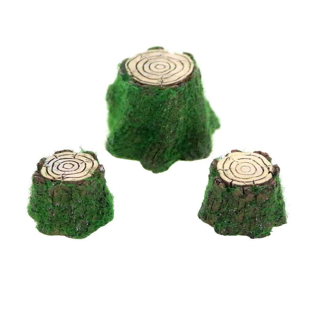 Discount 🤩 12 Pack: Mini Stump Table & Stools Set by ArtMinds™ ✔️ 1 Discount 🤩 12 Pack: Mini Stump Table & Stools Set by ArtMinds™ ✔️