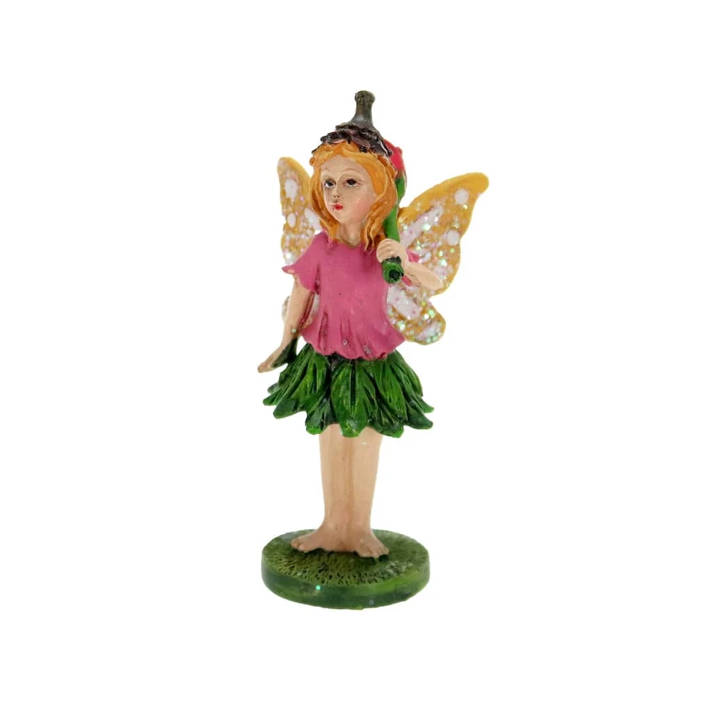 Cheapest 😍 Miniature Standing Pixie with Flower by ArtMinds™ 🌟 1 Cheapest 😍 Miniature Standing Pixie with Flower by ArtMinds™ 🌟