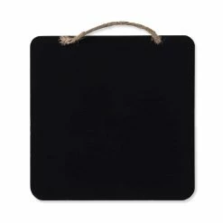 Cheap 🎁 6.5" x 6.5" Square Chalkboard Sign by ArtMinds™ 🔔