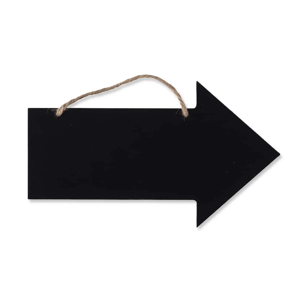 New 🧨 9.5" x 5.5" Arrow Chalkboard Sign by ArtMinds™ ❤️ 1 New 🧨 9.5" x 5.5" Arrow Chalkboard Sign by ArtMinds™ ❤️