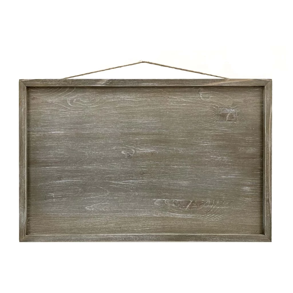 Best Pirce ✔️ 27" Gray Wash Framed Plaque by ArtMinds™ 🔔 2 Best Pirce ✔️ 27" Gray Wash Framed Plaque by ArtMinds™ 🔔 - Image 2