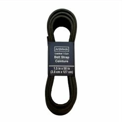 Deals 🛒 6 Pack: 1.5" Black Leather Belt Strap by ArtMinds™ 👍 -Artminds Sales Store 10632327 1 1