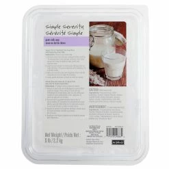 Wholesale ⌛ 8 Pack: Simple Serenity Goats Milk Soap by ArtMinds™ 🌟