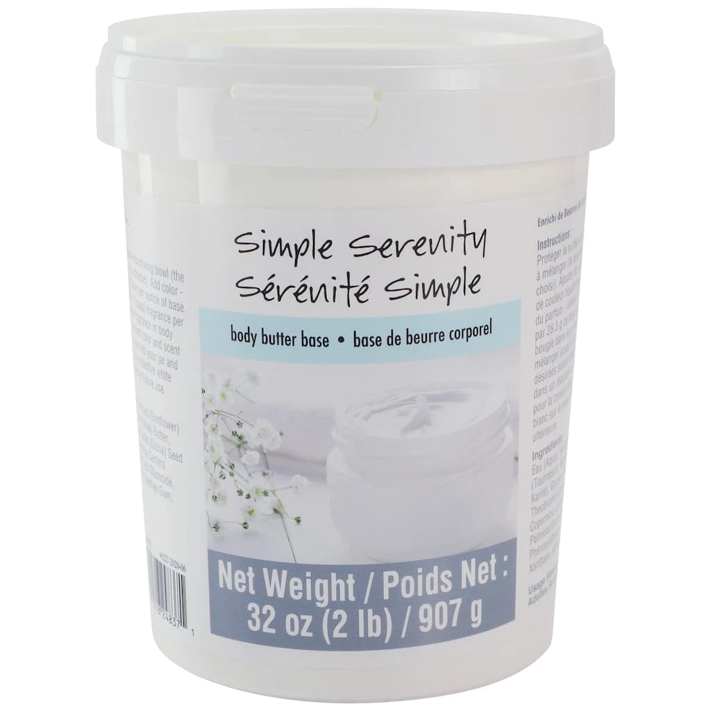 Wholesale 😀 Simple Serenity Body Butter Base by ArtMinds™ 👏 1 Wholesale 😀 Simple Serenity Body Butter Base by ArtMinds™ 👏