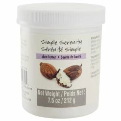 Discount ⭐ 6 Pack: Simple Serenity Shea Butter by ArtMinds™ 💯
