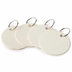 Best Pirce 🛒 2.5" Unfinished Wooden Circle Keyrings by ArtMinds™ 🥰 10 Best Pirce 🛒 2.5" Unfinished Wooden Circle Keyrings by ArtMinds™ 🥰 -Artminds Sales Store 10647988 21
