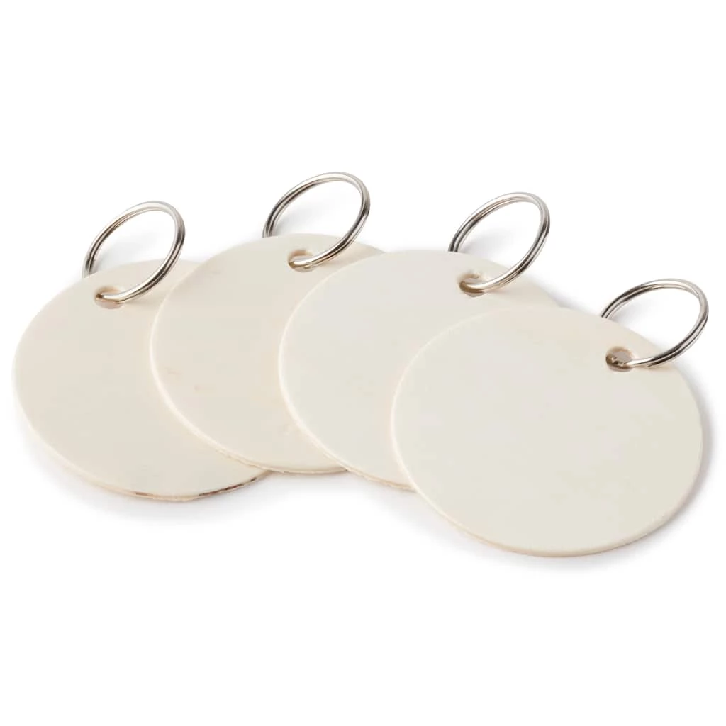 Best Pirce 🛒 2.5" Unfinished Wooden Circle Keyrings by ArtMinds™ 🥰 5 Best Pirce 🛒 2.5" Unfinished Wooden Circle Keyrings by ArtMinds™ 🥰 - Image 5