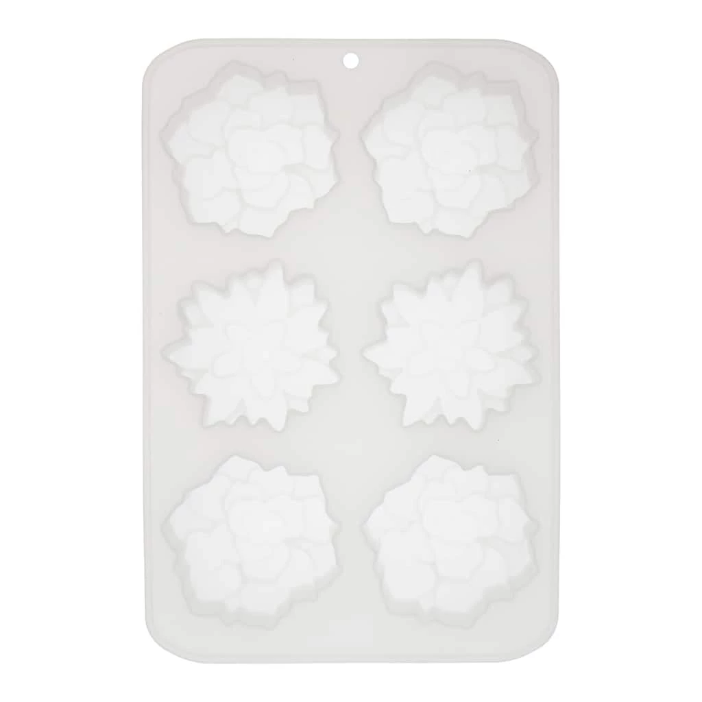 Brand new ⌛ 12 Pack: Simple Serenity Silicone Succulent Soap Mold by ArtMinds™ 🎁 3 Brand new ⌛ 12 Pack: Simple Serenity Silicone Succulent Soap Mold by ArtMinds™ 🎁 - Image 3