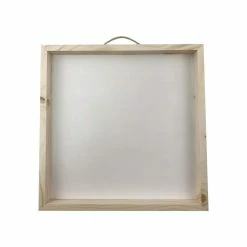 Budget 💯 12" x 12" Whitewashed Framed Wood Sign by ArtMinds™ ❤️